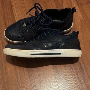 Versace Collection Men's Dark Blue Sneakers